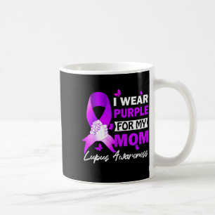 Mug Portez du violet pour maman Lupus Mère Sensibilisa