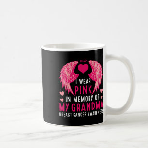 Mug Portez Le Rose En Mémoire De Mon Grand-Mère Cancer