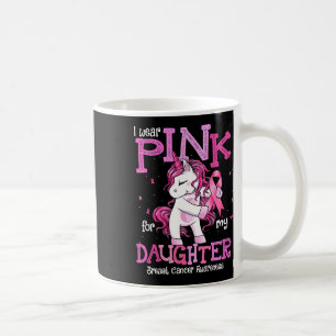 Mug Portez Le Rose Pour Ma Fille Chemise Cancer Du Sei