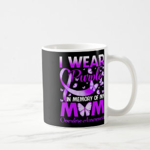 Mug Portez Le Violet En Mémoire Pour Ma Mère Surdose