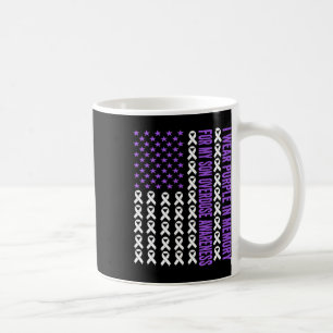 Mug Portez Le Violet En Mémoire Pour Mon Fils Adjudica