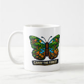 Mug Portez l'écosystème du papillon de la forêt (Gauche)