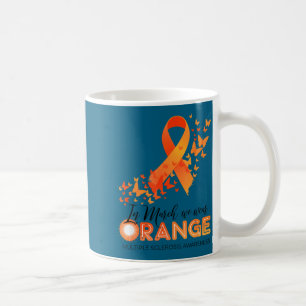 Mug Portez orange pour la sensibilisation à la scléros