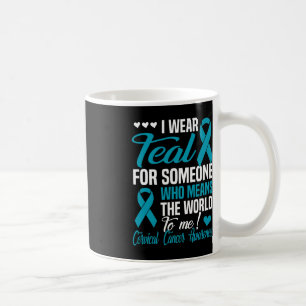 Mug Portez Turquoise Pour Quelqu'Un Qui Signifie Monde