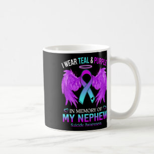 Mug Portez Turquoise Violet En Mémoire Du Suicide Neph