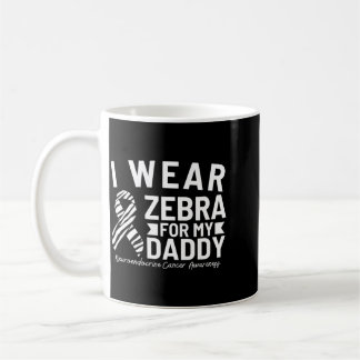 Mug Portez Zèbre Pour Papa Cancer Neuroendocrinien