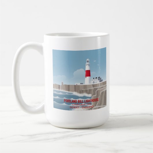 Mug Portland Bill Lighthouse (Gauche)