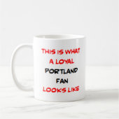 Mug portland fan, loyal (Gauche)