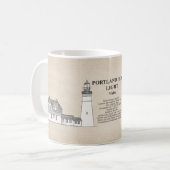 Mug Portland Head Lighthouse - Maine - SBD (Devant gauche)