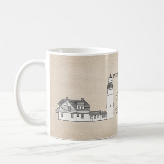 Mug Portland Head Lighthouse - Maine - SBD (Gauche)
