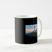 Mug Portland Lighthouse Maine À Sunrise Vacances (Devant droit)