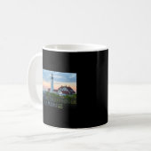 Mug Portland Lighthouse Maine À Sunrise Vacances (Devant gauche)