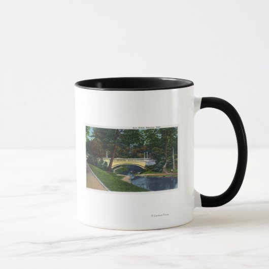 Mug Portland, MaineDeering Oaks Arch Bridge Vue (Droite)