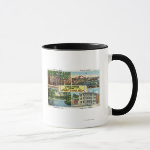 Mug Portland, MaineGreetings de avec pittoresque
