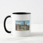 Mug Portland, MaineVue extérieure de l'hôtel de ville  (Gauche)