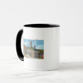 Mug Portland, MaineVue extérieure de l'hôtel de ville  (Devant gauche)