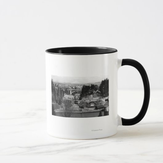 Mug Portland, OR Vue ville depuis City Park (Droite)