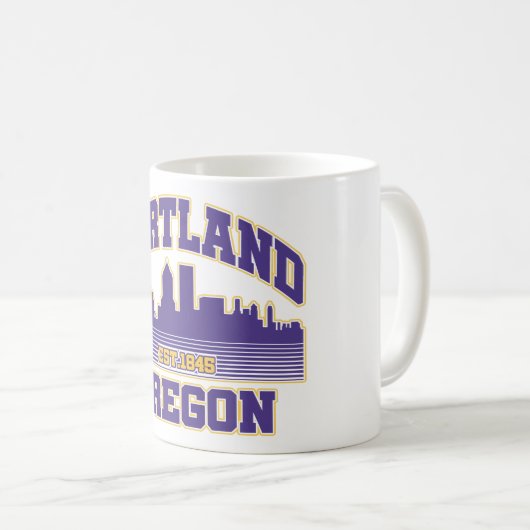 Mug Portland, Oregon (Devant droit)