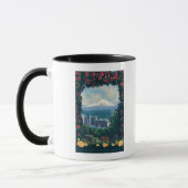 Mug Portland, OregonRose Garden Scene (Gauche)