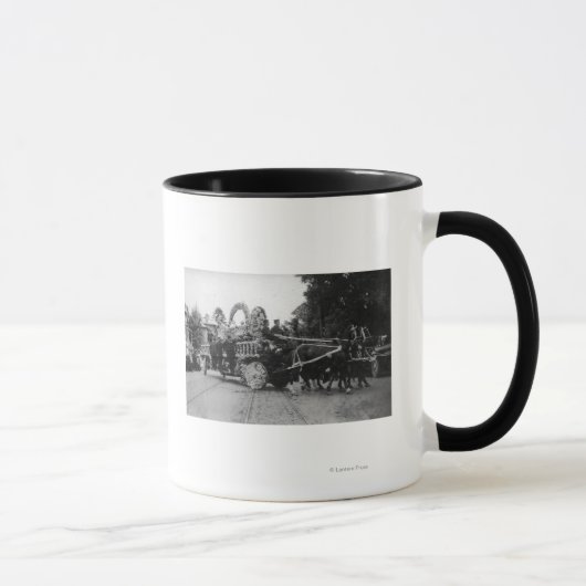 Mug Portland, OU Festival Rose Chevaux de parade (Droite)