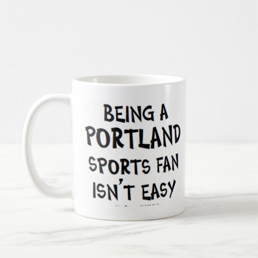 Mug portland sports fan, being (Gauche)