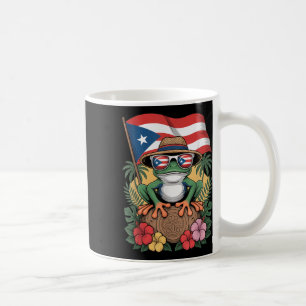 Mug Porto Rico Boricua Grenouille Coqui Soleil Taino P