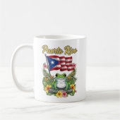 Mug Porto Rico Coquí Frog Boricua Pride (Gauche)