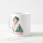 Mug Portons ça à la chambre à coucher (Devant gauche)