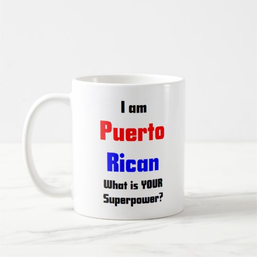 Mug Portoricain (Gauche)