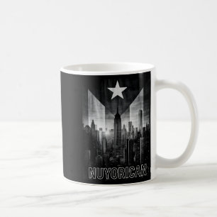 Mug Portoricain de New York hommes femmes drapeau tain