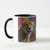 Mug Portrait africain de Cheetah (Gauche)
