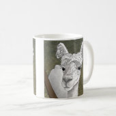 Mug Portrait Alpaca 2 (Devant droit)