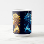 Mug Portrait Artistique Double de Mécanique Complément (Centre)