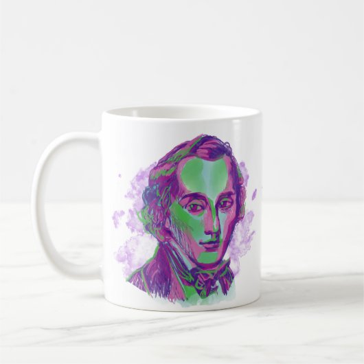 Mug Portrait Aurore Chopin (Gauche)