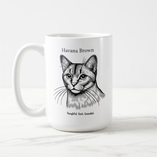 Mug Portrait Brown de La Havane (Gauche)