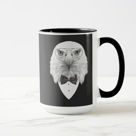 Mug Portrait chic d'Eagle (Droite)