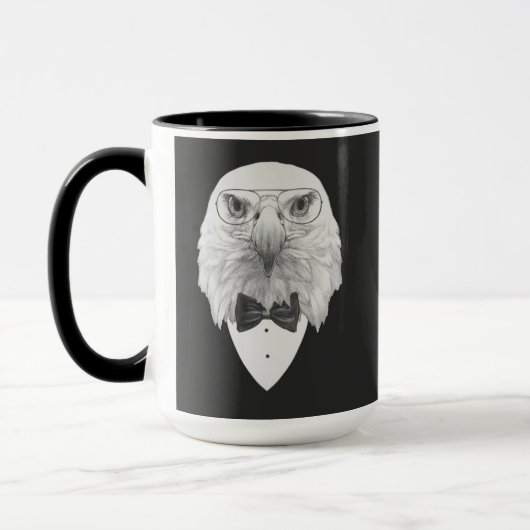 Mug Portrait chic d'Eagle (Gauche)