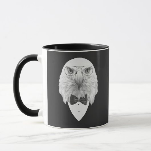 Mug Portrait chic d'Eagle (Gauche)