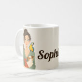 Mug Portrait cosy de Pet Lover (Devant gauche)