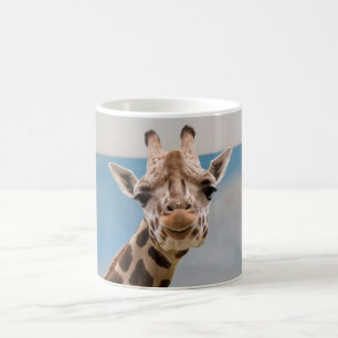 Mug Portrait curieux de girafe