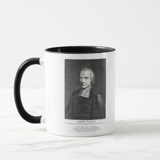 Mug Portrait d'Adrien Baillet (Gauche)