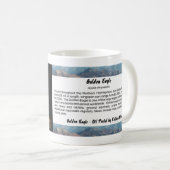 Mug Portrait d'aigle doré (Devant droit)