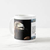 Mug Portrait d'aigle doré (Devant gauche)