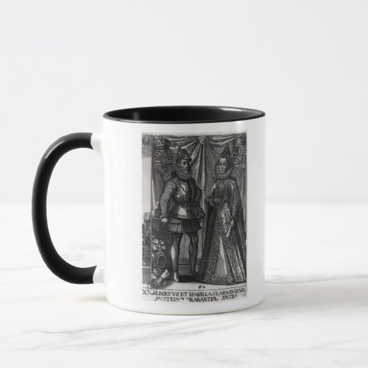 Mug Portrait d'Albert, archiduc de l'Autriche (Gauche)