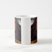 Mug Portrait d'alimentation Abstrait (Centre)