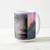 Mug Portrait d'ange éthéré (Devant droit)