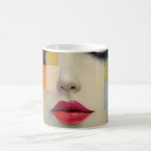 Mug Portrait dans le surréalisme des blocs de couleurs (Centre)