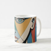 Mug Portrait d'Art Moderne (Devant droit)
