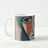 Mug Portrait d'Art Moderne (Gauche)