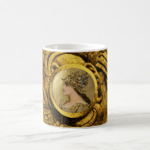 MUG PORTRAIT D'ATHENA AVEC DES GOLDEN HELMET ET DES GR